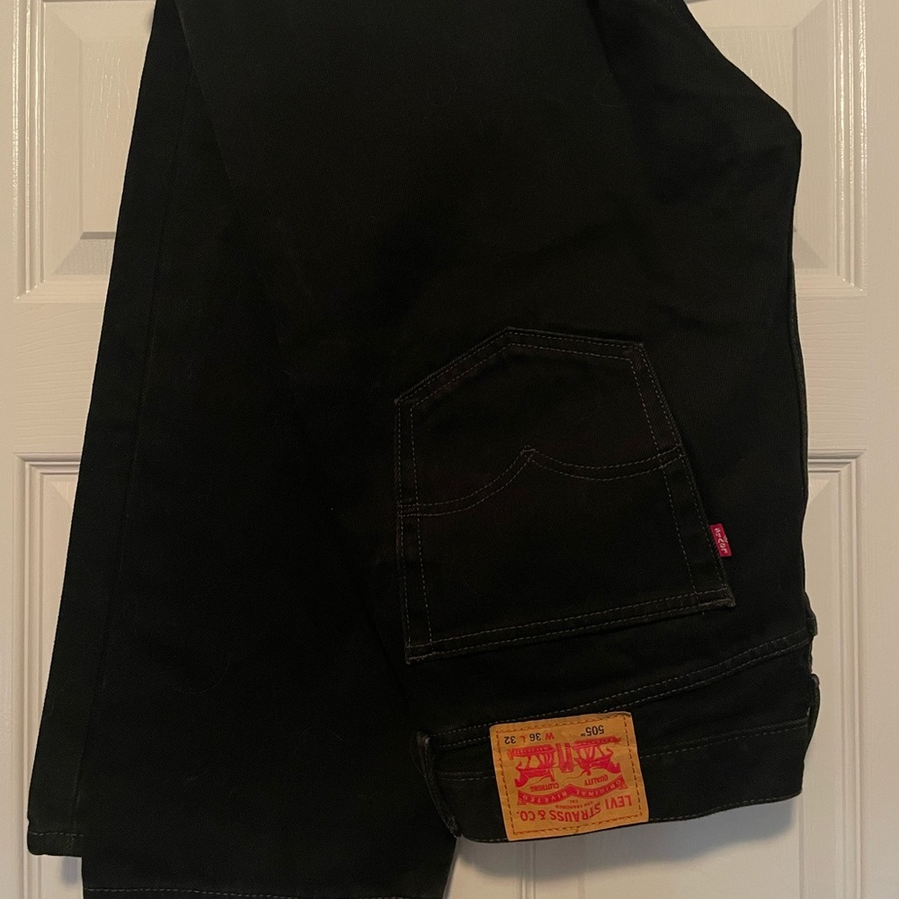 Men’s black jeans 505 Levi’s